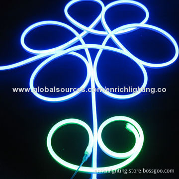 LED Neon Rope Light, Measures 10 x 23mm, IP65 Rate, 80 Pieces of LED/m, 230/120V AC Input VoltageNew